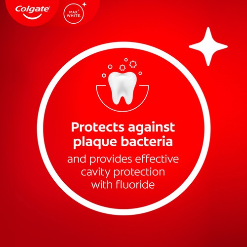Colgate Max White Expert Teeth Whitening Mouthwash Alcohol Free