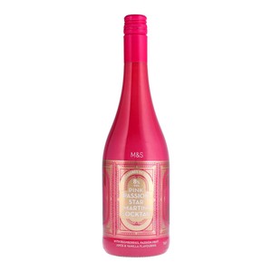 M&S Pink Passion Star Martini Cocktail