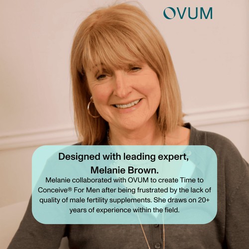 OVUM Time to Conceive Advanced Fertility Formula for Sperm