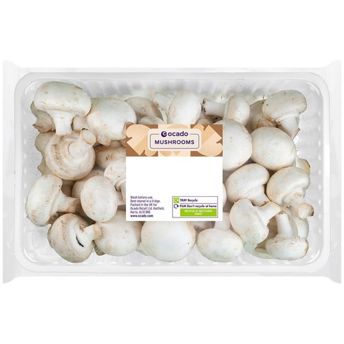 Ocado Family Pack Closed Cup Mushrooms