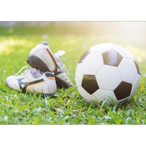 Football Boots Birthday Card