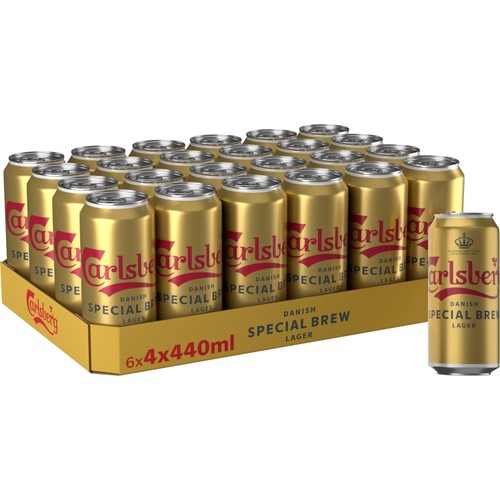 Carlsberg Special Brew Lager Beer Cans