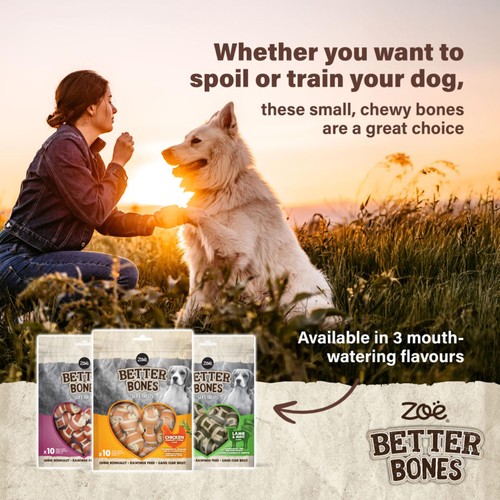 Zeus Better Bones, Rawhide Alternative, Lamb with Mint 7.5cm