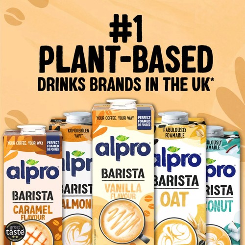 Alpro Barista Vanilla Flavour Oat Soya Drink