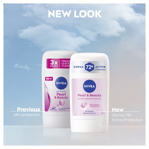 NIVEA Pearl & Beauty Anti-Perspirant Deodorant Stick 