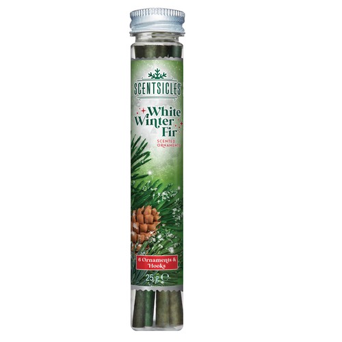 White Winter Fir Scent Sticks 6 pack