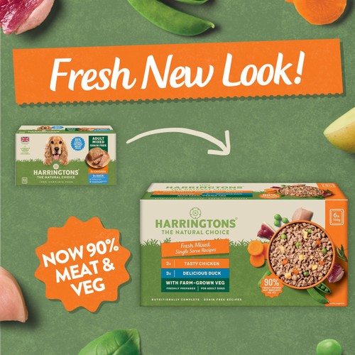 Harringtons Grain Free Mixed Selection Box Dog Food