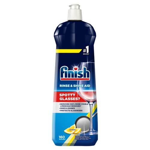 Finish Rinse & Shine Aid Lemon Scent