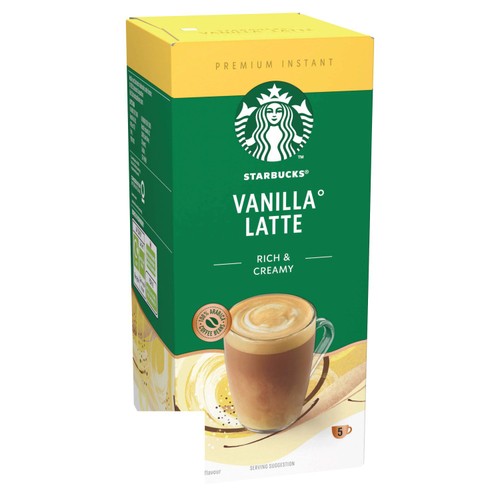 Starbucks Latte Vanilla Sachets