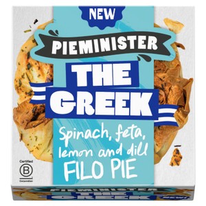 Pieminister The Greek Filo Pie with Spinach, Feta, Lemon & Dill