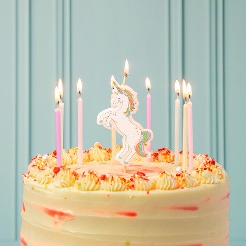 Talking Tables Unicorn Birthday Cake Candle