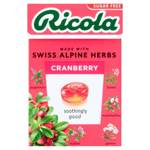 Ricola Cranberry Sugar Free