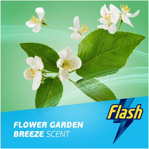 Flash Direct to Floor Cleaner Garden Breeze