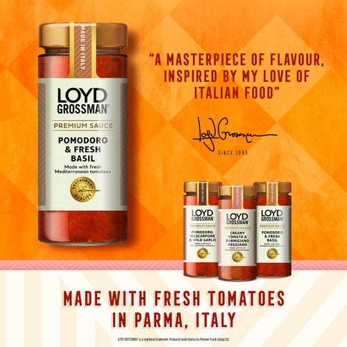 Loyd Grossman Pomodoro & Fresh Basil Pasta Sauce