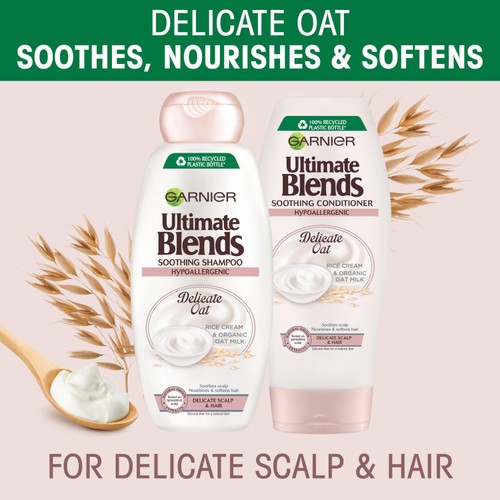 Garnier Ultimate Blends Oat Milk Sensitive Scalp Shampoo
