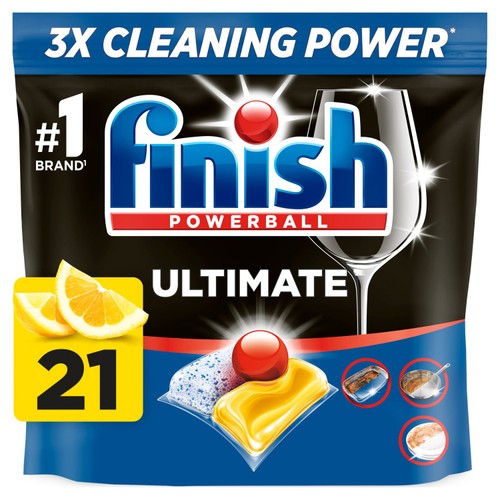 Finish Ultimate All in One Dishwasher tabs Lemon