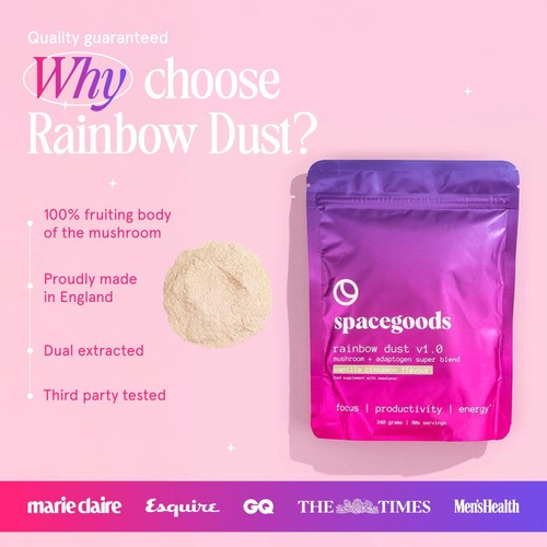 Spacegoods Focus Mushroom Coffee - Vanilla Cinnamon Flavour