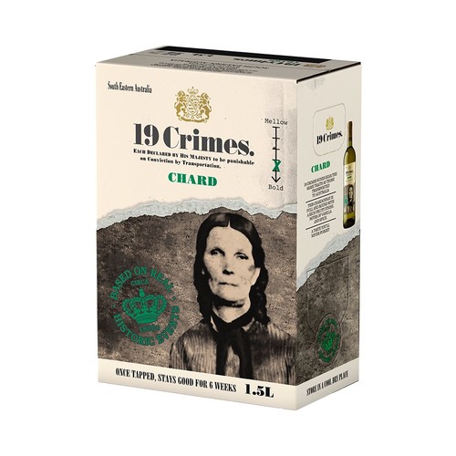 19 Crimes Chard Bag in Box