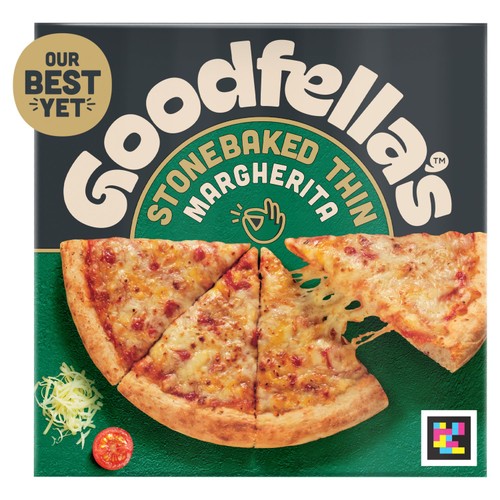 Goodfella's Stonebaked Thin Margherita Cheese Pizza