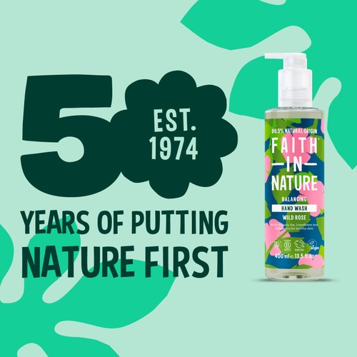 Faith In Nature Wild Rose Hand Wash