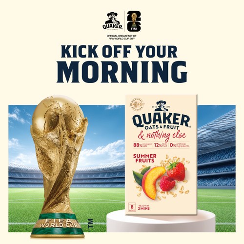 Quaker Oats Summer Berries Sachets