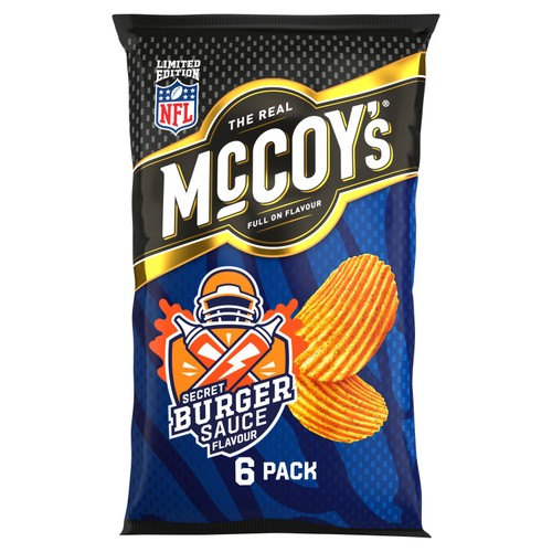 McCoy's Secret Burger Sauce Multipack Crisps