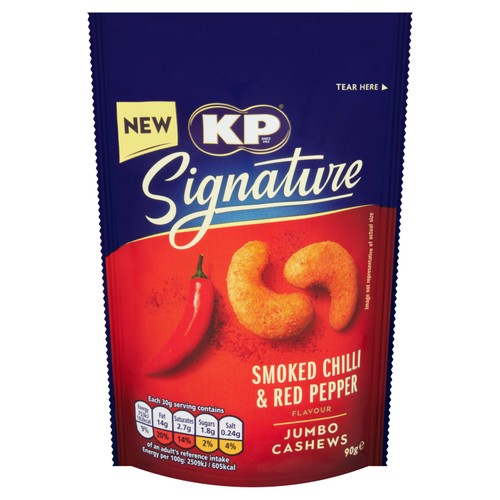 KP Signature Smoked Chilli and Red Pepper Cashew Nuts
