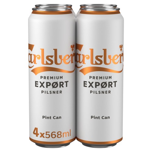 Carlsberg Export Lager Beer Cans