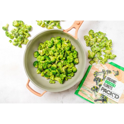 PACK'D Organic Broccoli Florets