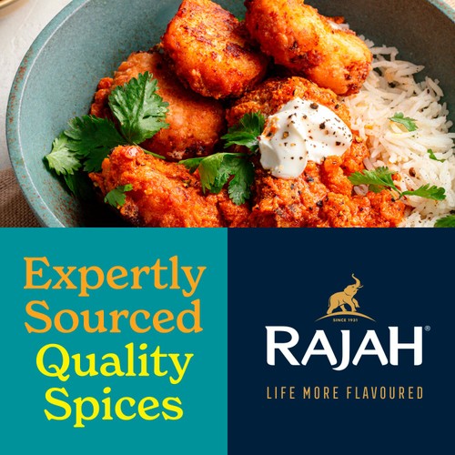 Rajah Spices Natural Ground Tandoori Masala Powder