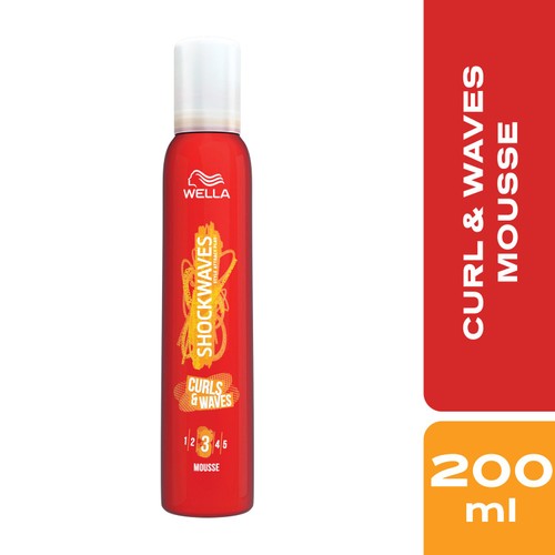 Wella Shockwaves Curls and Waves Mousse