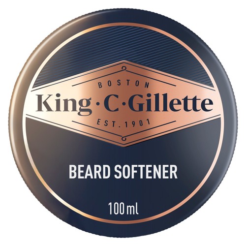 King C Gillette Beard Softener Balm