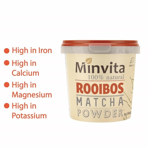 Minvita Rooibos Matcha Powder