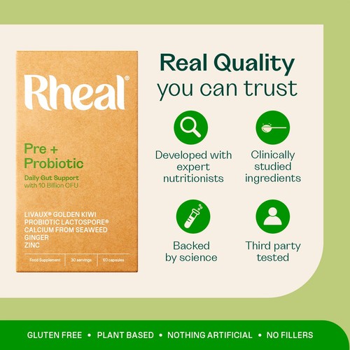 Rheal Pre + Probiotic Capsules