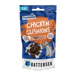 Rosewood Battersea Anti-hairball Chicken Cushions 60G