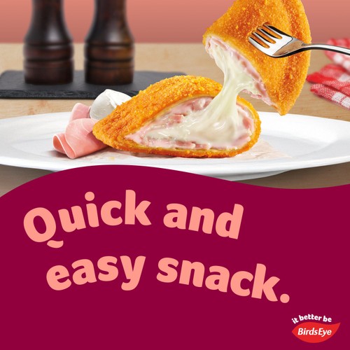 Birds Eye 4 Crispy Pancakes Ham & Mozzarella