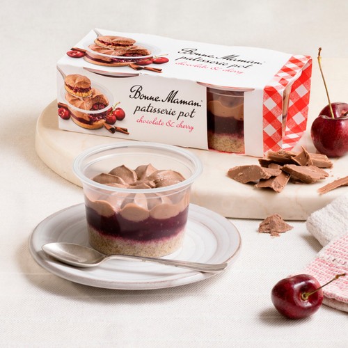 Bonne Maman Chocolate & Cherry Patisserie Pot