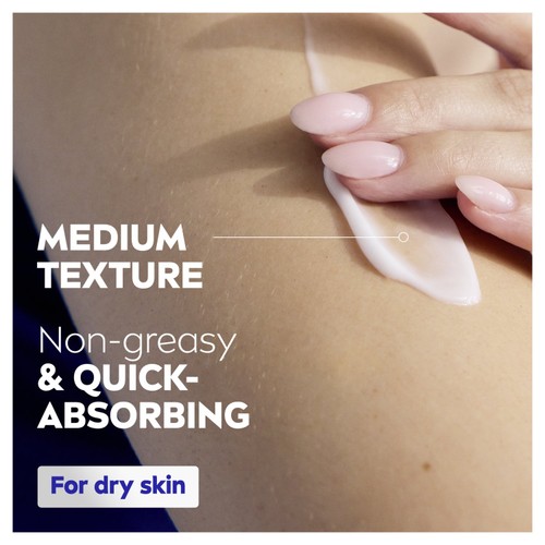 NIVEA Body Lotion for Dry Skin, Irresistibly Smooth
