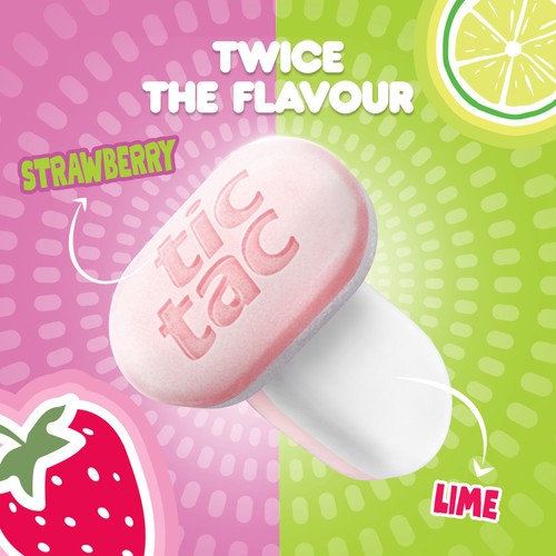 Tic Tac Two Strawberry and Lime