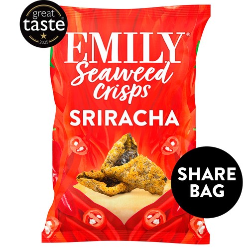Emily Sriracha Seaweed Crisps
