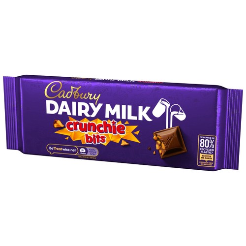 Cadbury Dairy Milk Crunchie Chocolate Bar