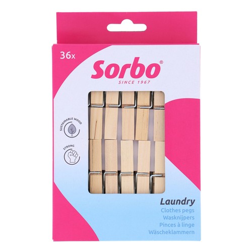 Sorbo Wooden Pegs