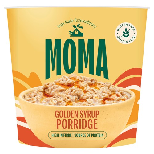 MOMA  Gluten Free Golden Syrup Jumbo Oat Porridge Pot Gluten Free