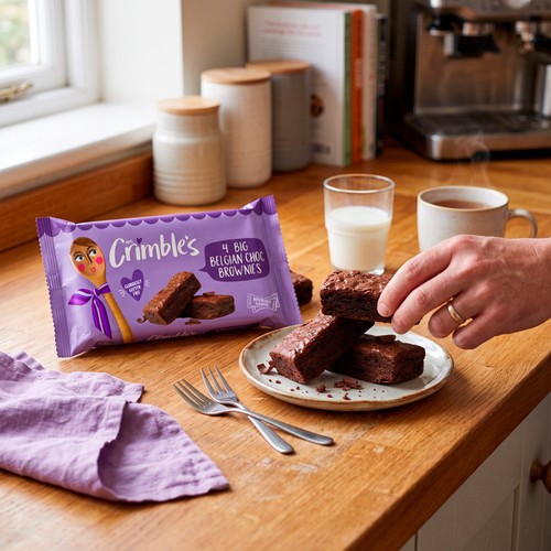 Mrs Crimble's Gluten Free Belgian Choc Brownies