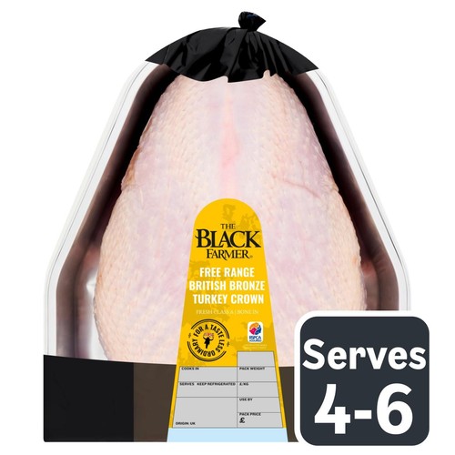 The Black Farmer Free Range Bronze Turkey Crown