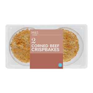 M&S 2 Corned Beef Crispbakes 227g