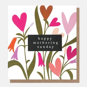 Caroline Gardner Heart Flower Anniversary Card