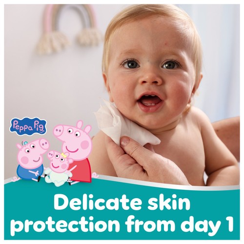 Pampers 99% Water Peppa Pig Wipes