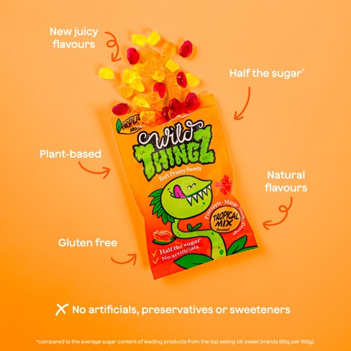 Wild Thingz Sweets Tropical Mix