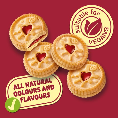 Jammie Dodgers Raspberry Biscuits Minis Multipack